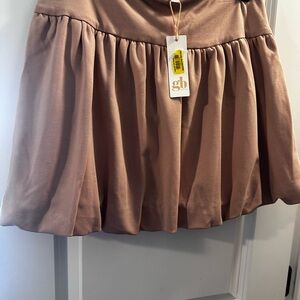 GB Girls Bubble Hem Skirt – XL – Dusty Rose – New with Tags